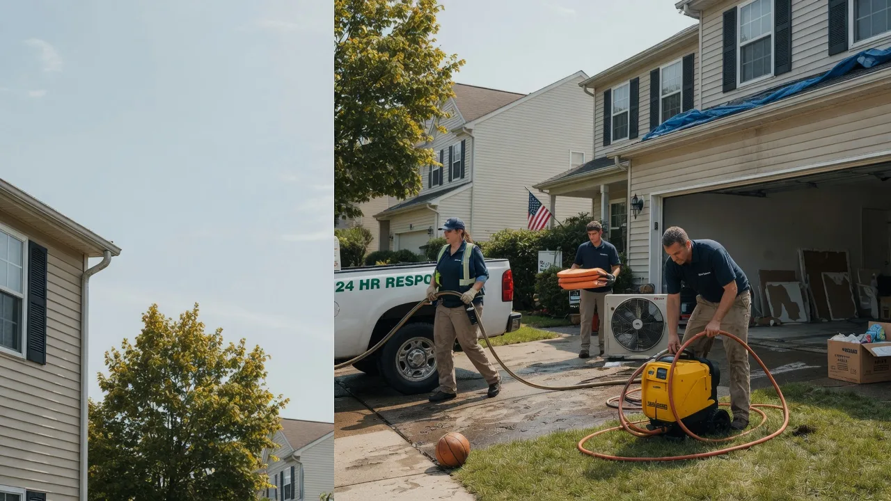 Emergency Water Damage Restoration in Harbeson, DE near me